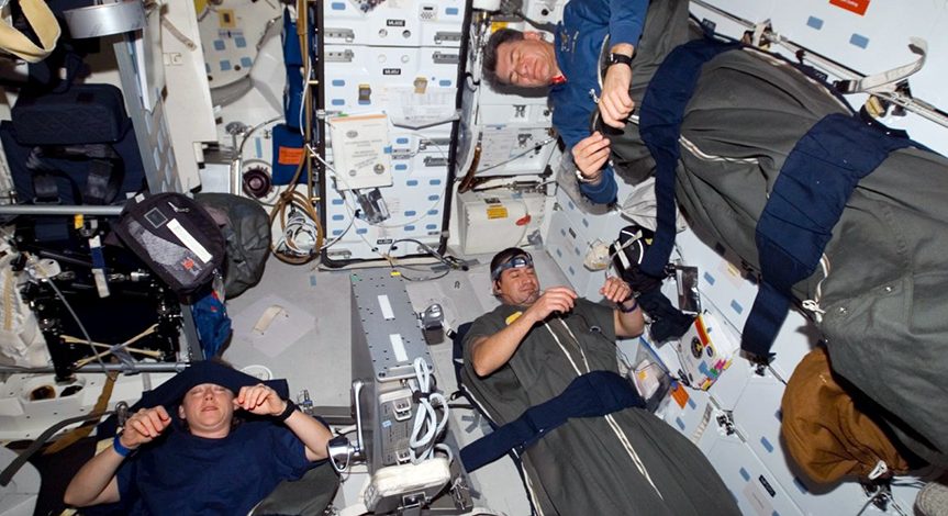 astronautas hibernar espacio