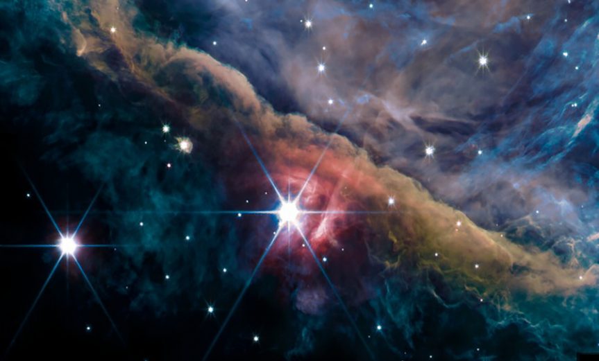 nebulosa orion telescopio james webb